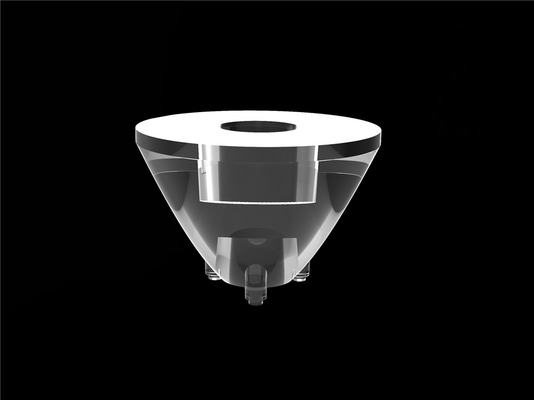 Lensa LED PMMA Bulat Dengan Kinerja Tahan Panas yang Langsung