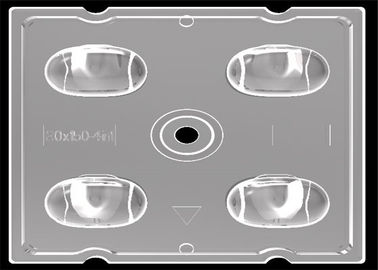 120 Gelar SMD LED Lens Desain simetris Tidak ada Merkurius Untuk Bollard Light 3535