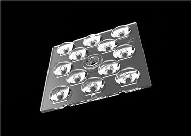 Transparan Cree LED Lens TYPE3 PCB Board L50 * Ukuran W50mm Perangkat Optik Transmissive