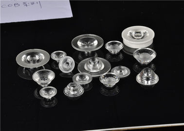 Clear Glass COB LED Lens High Transmittance 93% Untuk Lampu LED 10W - 200W