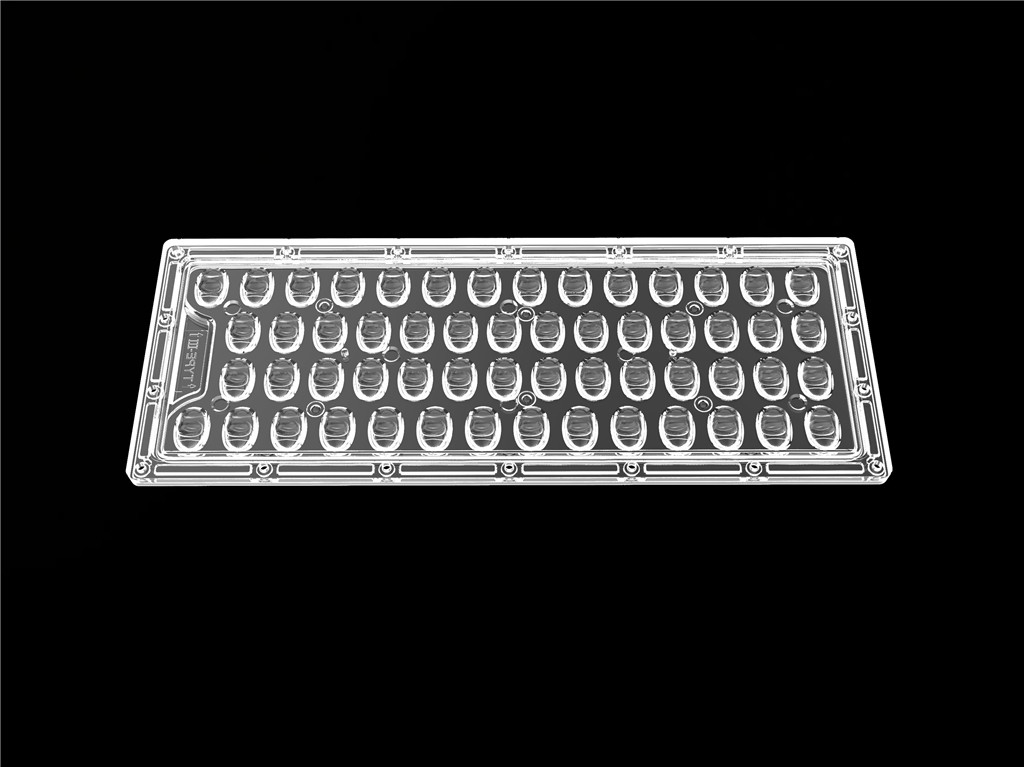 XH56TYPE3-320124JY-BAA Empat 3030 Terintegrasi 56 Dalam 1 Lensa Lampu Jalan TP3