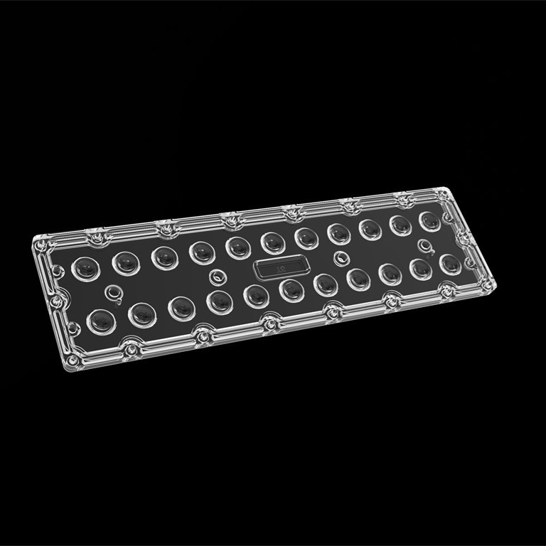 TYPE5 High Durability LED Street Light Lens With Low Loss SMD7070 22IN1 Untuk Pencahayaan Tempat Parkir