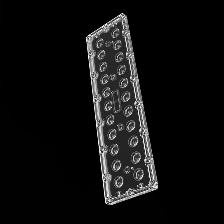 TYPE5 High Durability LED Street Light Lens With Low Loss SMD7070 22IN1 Untuk Pencahayaan Tempat Parkir