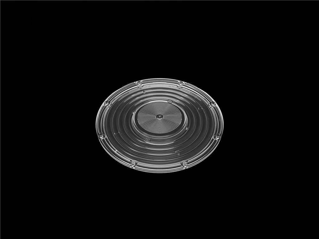 White UFO Led High Bay lens Aksesoris Gasket Heat Sink untuk Energy Saving Lighting