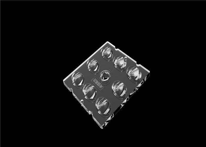 50 * 50mm Dimensi LED Chip Lens, LED Lengan Lebar Lebar Lengan Jalan dengan CREE XTE