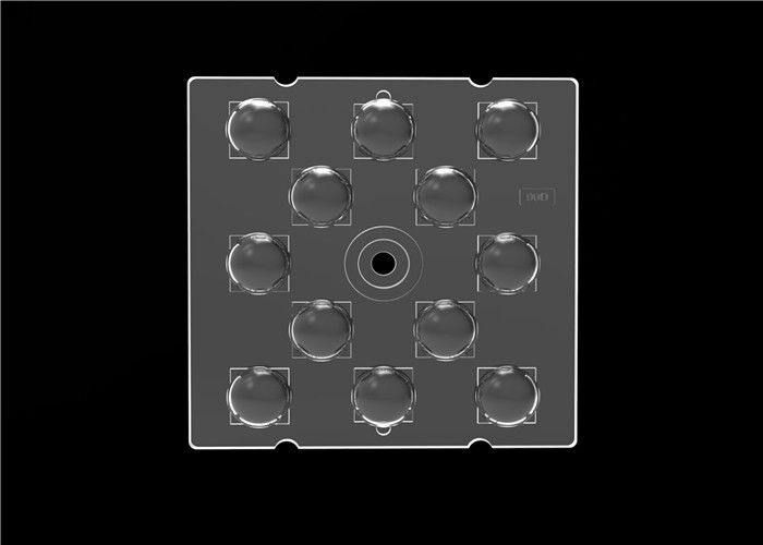 Edison 3030 LED High Bay Light Fixtures Lens Desain simetris untuk pencahayaan luar ruangan