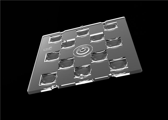 Silicone Gasket LED Focused Lens, 12 In 1 Wide Angle LED Lens untuk Penerangan Kota