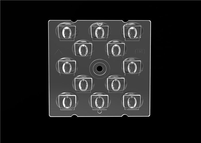 LED Material LED Street Light Modul Lens 80 * 150 Gelar Dengan Osram SMD Chip