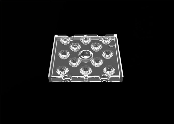 Outdoor Lumen LED Lens Multi Lens, 12 In 1 Square LED Lens Dengan PCB Board