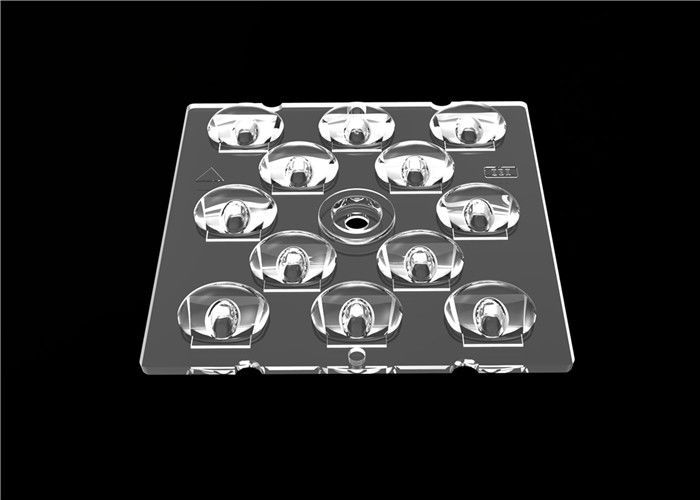 65x150 Gelar Wide Angle LED Lens, LED LED Optics Lenses Untuk Lampu Jalan