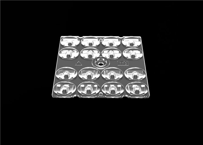 High Lumen LED Lens Array 93% Transmittance Rate Turunkan Total Biaya Untuk Lampu LED
