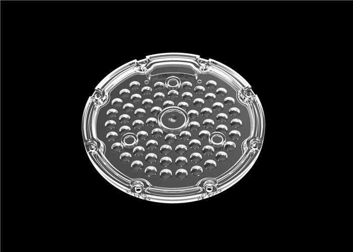 D110 * H6.8mm Ukuran High Bay Light Lens, 64 In 1 LED Power LED Lens 30W 60W
