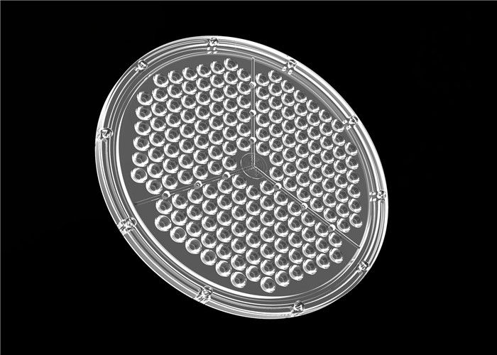 180 In 1 Circular LED Multi Lens, LED COB Lens Dengan PCB Board 90 Degree