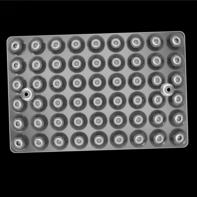 15 derajat 54 Optik Dalam 1 Led Lensa Array Untuk Stadium Lampu / Pitch Lampu / Lampu Jalan / Lampu Square