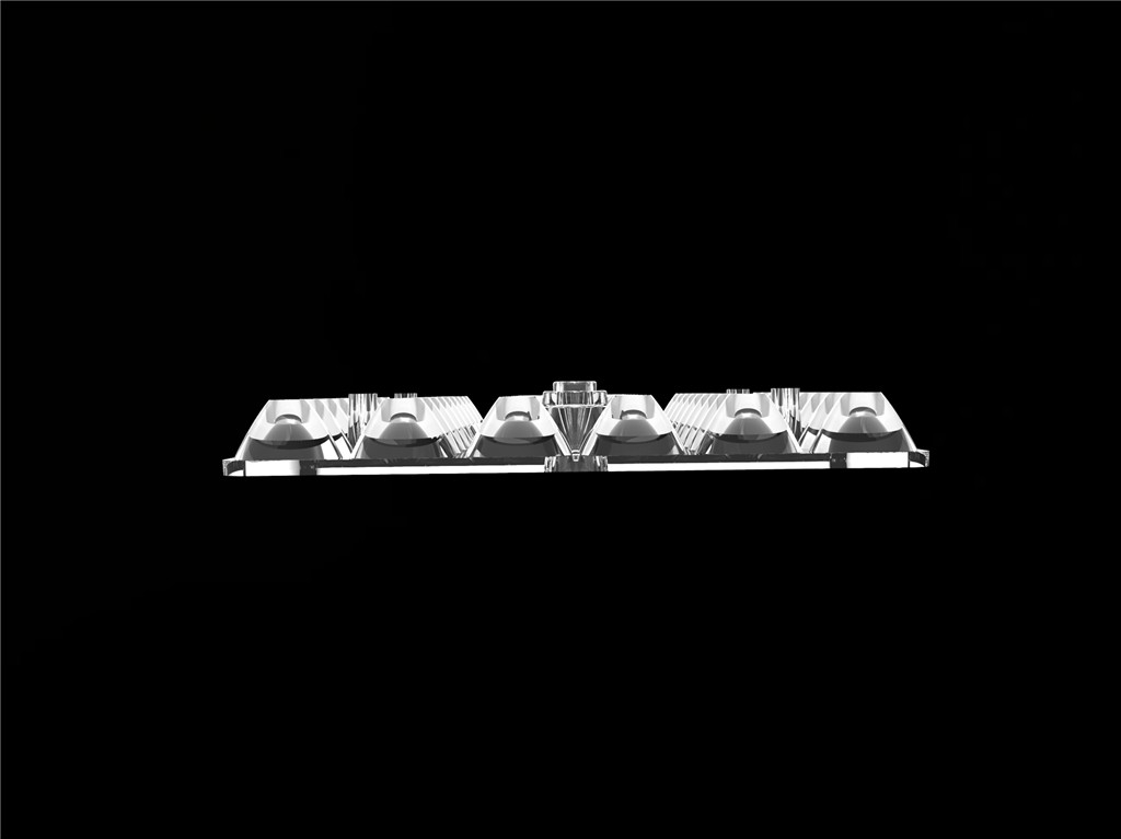 54IN1 30 derajat lampu luar 3030 LED Lensa PC Led Optik Untuk Stadion Lampu / Pitch Lampu L144 * W94mm