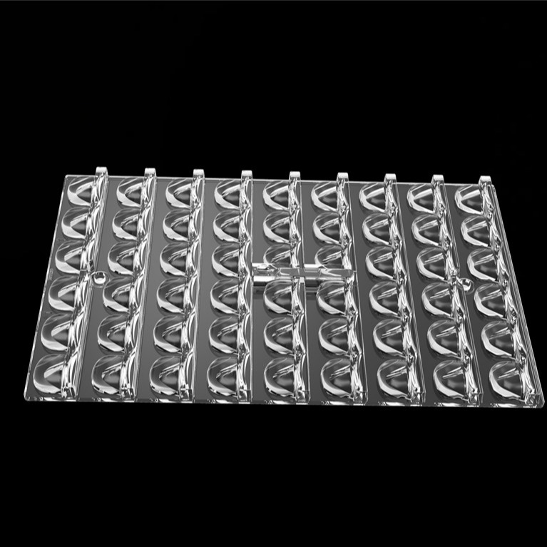 PC LED Stadium Lighting dengan 3030 Chip 54 lensa LED, plastik led optik untuk pencahayaan terowongan / lampu pitch / lampu jalan /