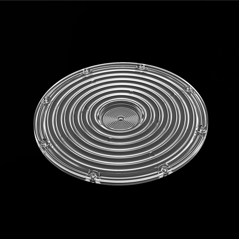 Lensa UFO 90 derajat mm Diameter Round Module Lensa untuk High Bay Light / 2835 3030 PC Lensa LED
