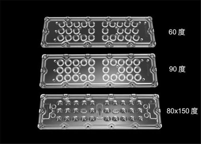 Simetris 60 Gelombang LED High Bay Light Fixtures Lens 28 In 1 Untuk Pencahayaan Terowongan