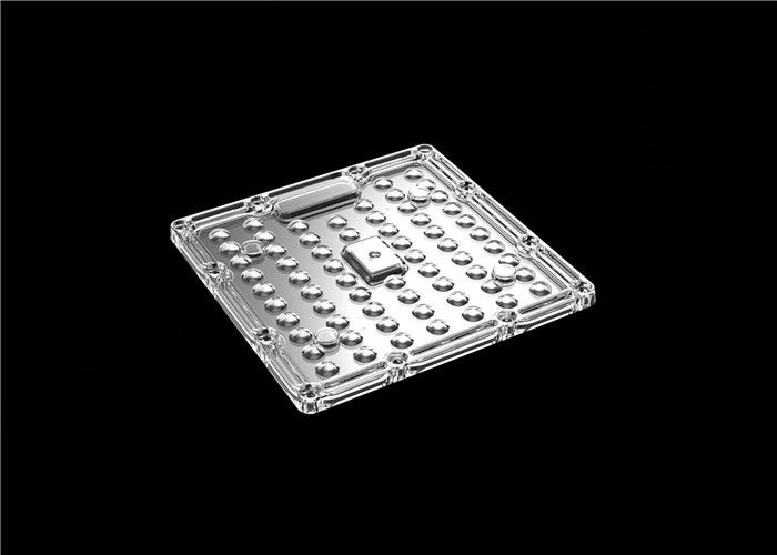 Square Shaped Osram 3030 LED Lens, LED Bulb Lens Dengan LED Mounting PCB AL