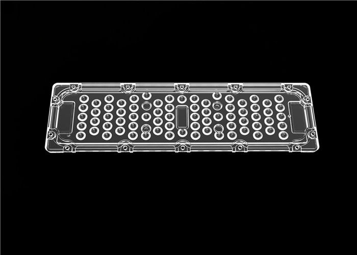 72 In 1 Lensa LED Optik Bahan Transparan High Bay Light Lens Untuk Lampu Pertambangan
