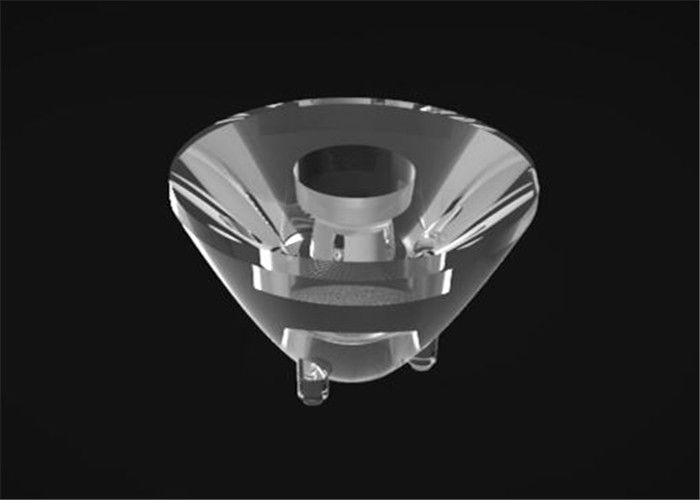 Lensa Optik 35mm LED Cree 3535 Chips Bahan PMMA Untuk Lampu Obor LED
