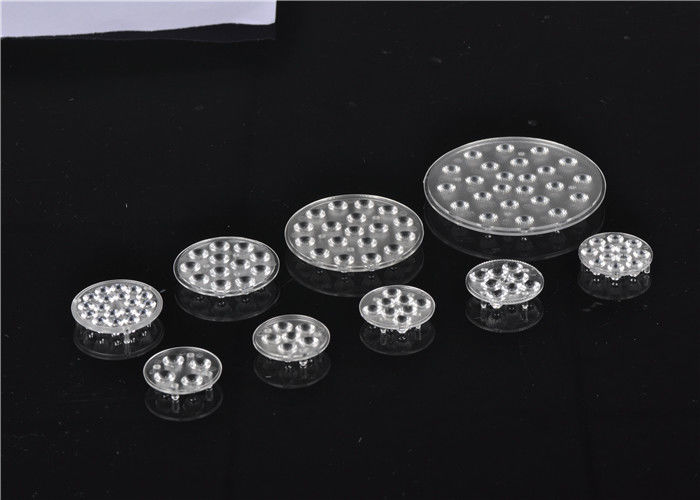 93% LED Lens Lensa Efisiensi Tinggi, 18 In 1 Lens Lampu LED Untuk Lampu Reflektor