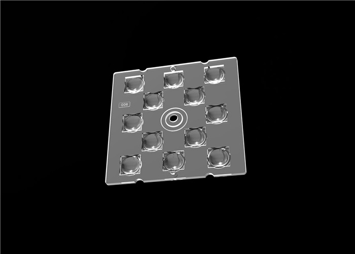 Multi Led Lens High Power Multi LED Lens Transparan 90 Gelombang Sudut Beam Untuk ...